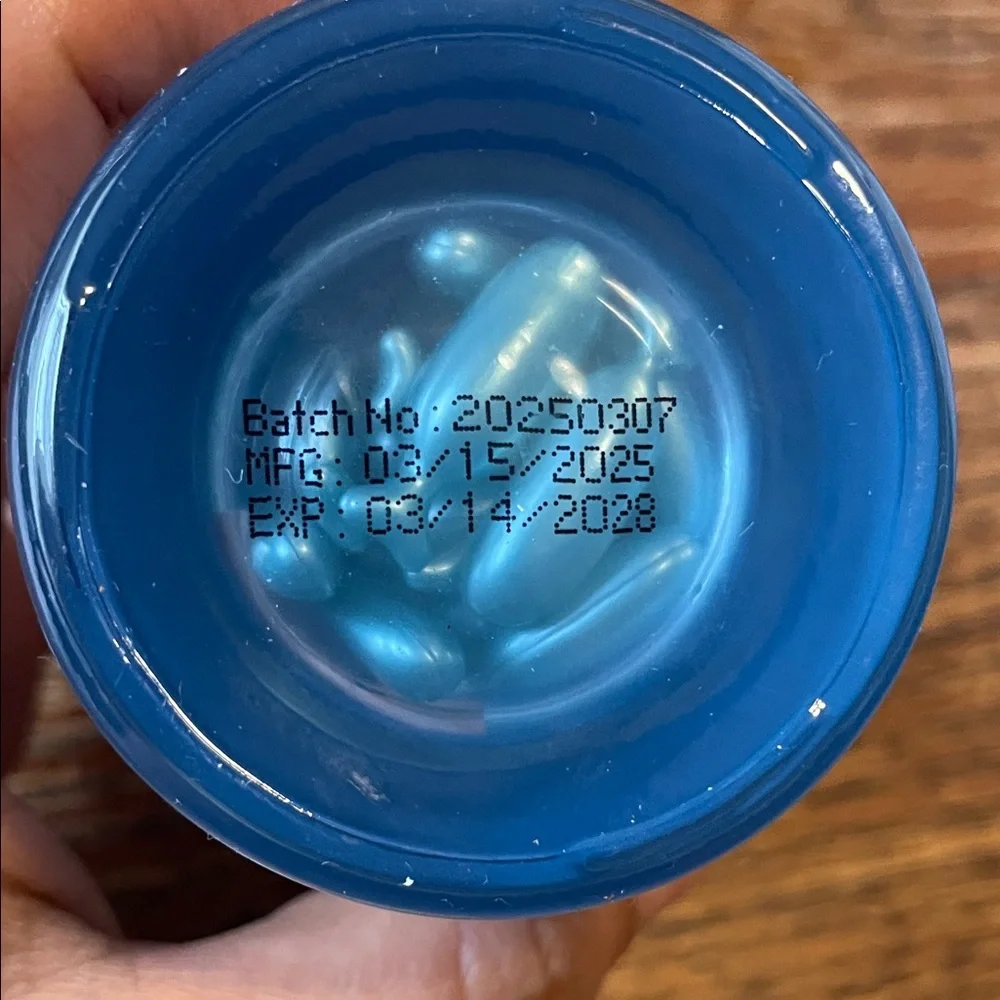 Overnight Repair Face Serum Capsules - Blue